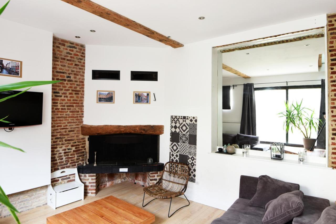 Maison Vieux Lille 3 Chambres Parking Prive 24H24H Acces Exterior foto