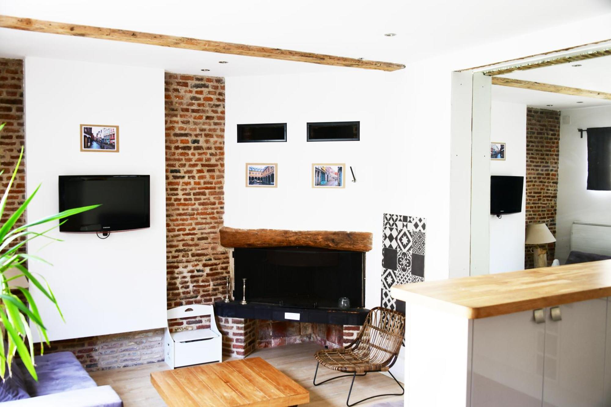 Maison Vieux Lille 3 Chambres Parking Prive 24H24H Acces Cameră foto